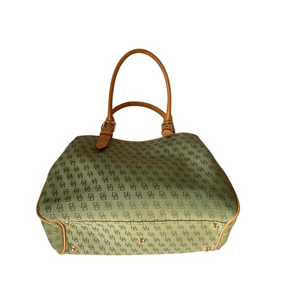 Dooney & Bourke Canvas Shoulder Bag w/ Glasses Case and Credit Card Holder - Picture 4 of 9